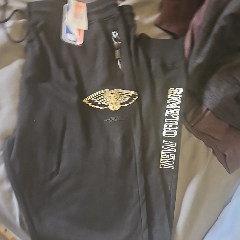 NBA Black Athletic Sweatpants